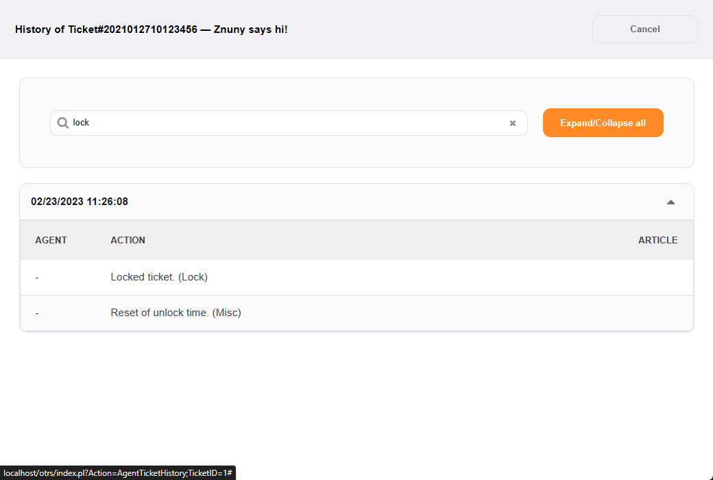 Agent Ticket History Image